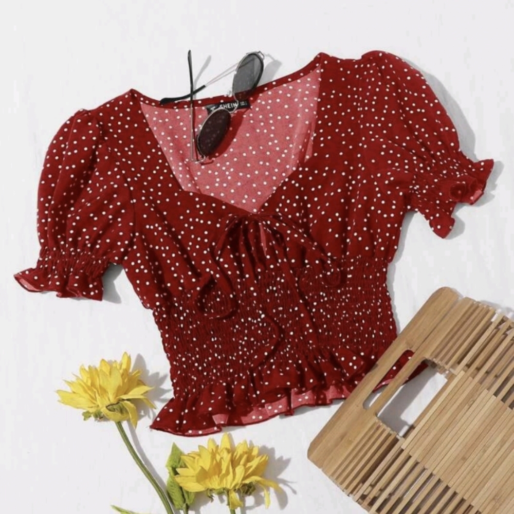 Crop top blouse